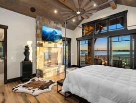 Includes: DMF Lighting; KEF in-ceiling speakers; Sony TV;