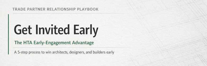 How HTA Certified integrators can build trust with architects, interior designers, and builders
