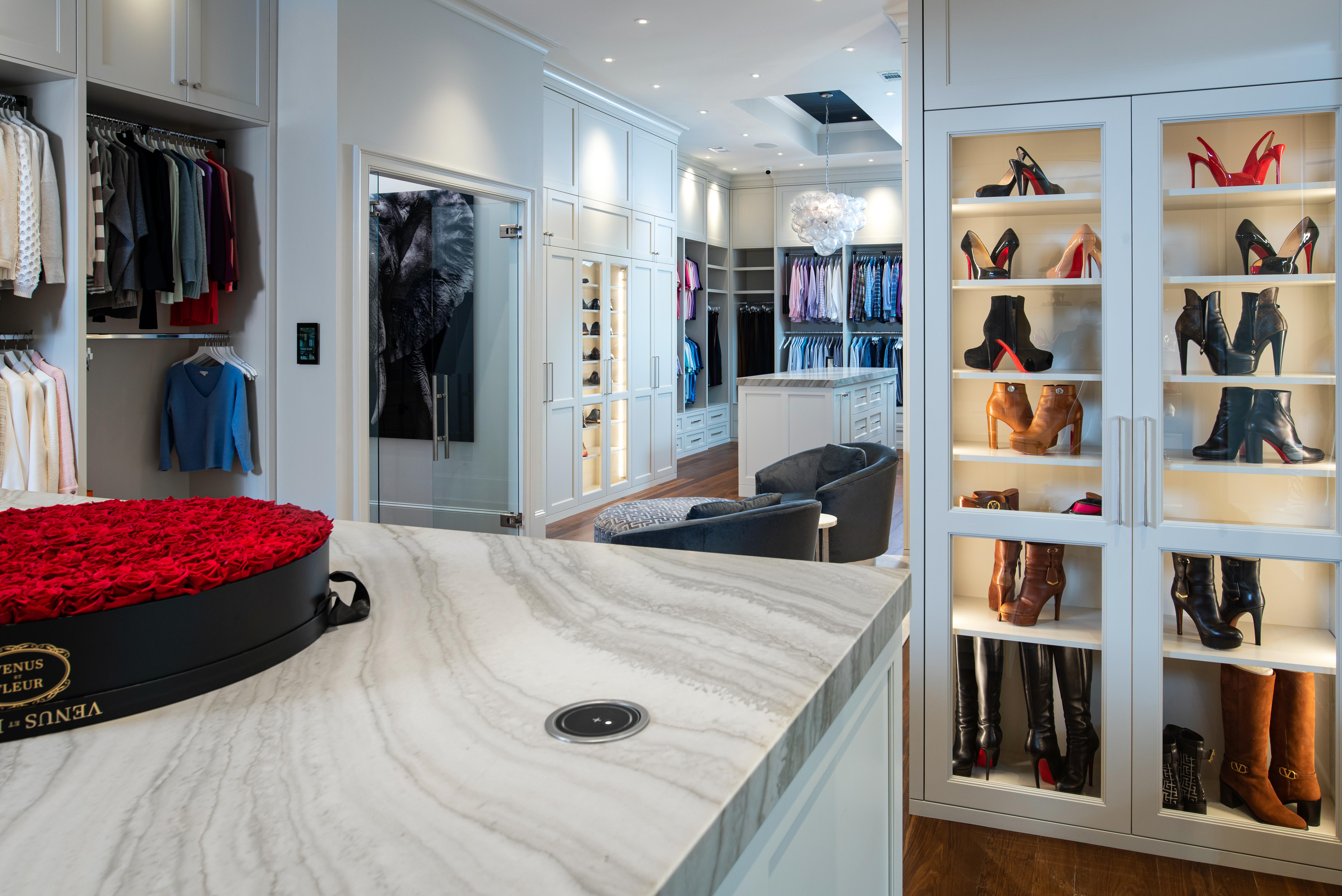 Easy Living with Technology Lucifer Showroom Lighting; Prolux LED Tape Lighting; Savant Automation; Sonance music systems