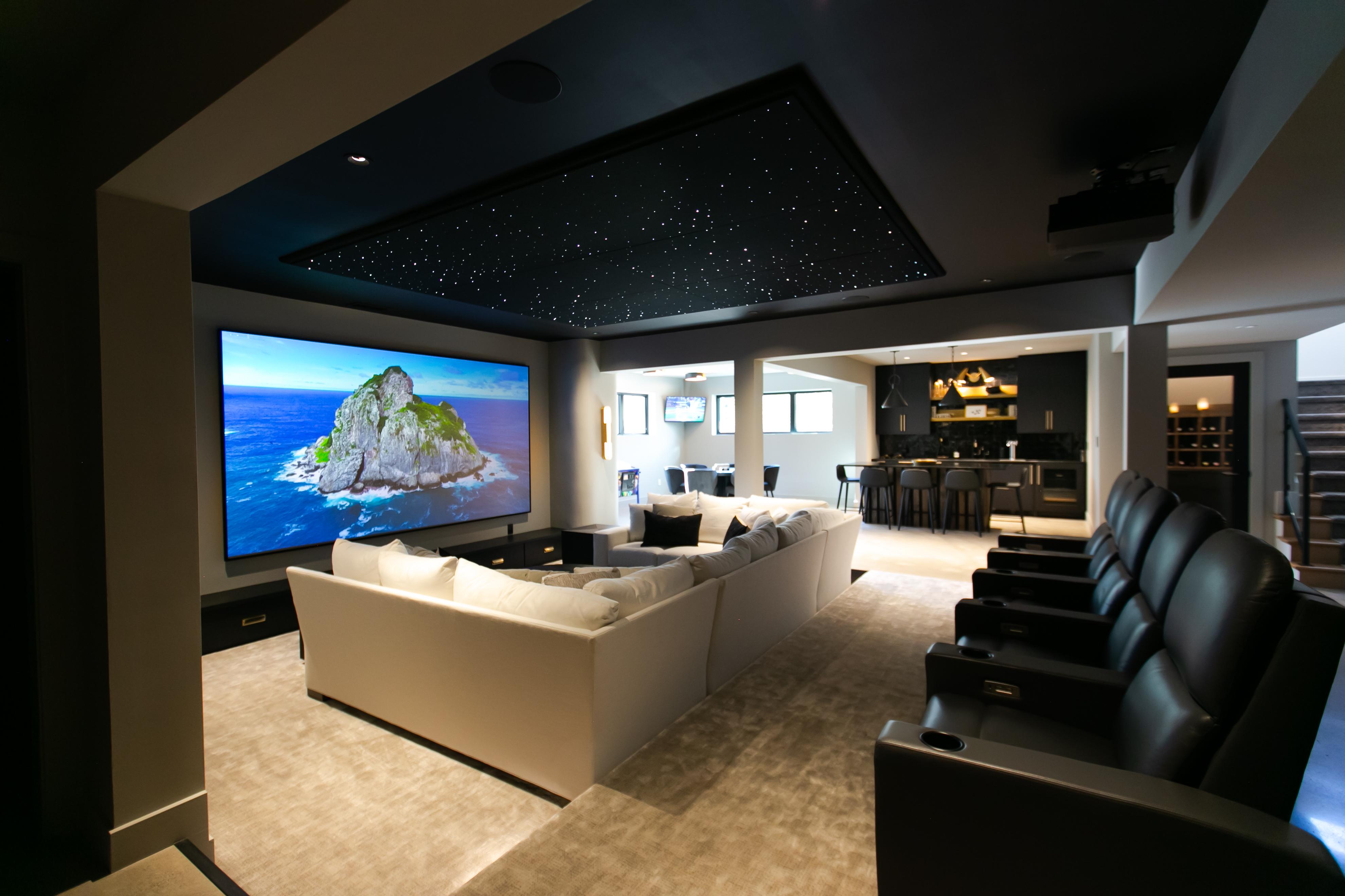 The Premier Group Audio Video Smart Home / Home Controls Lighting Fixtures Home Cinema Lighting Control Home Theater/Media Room