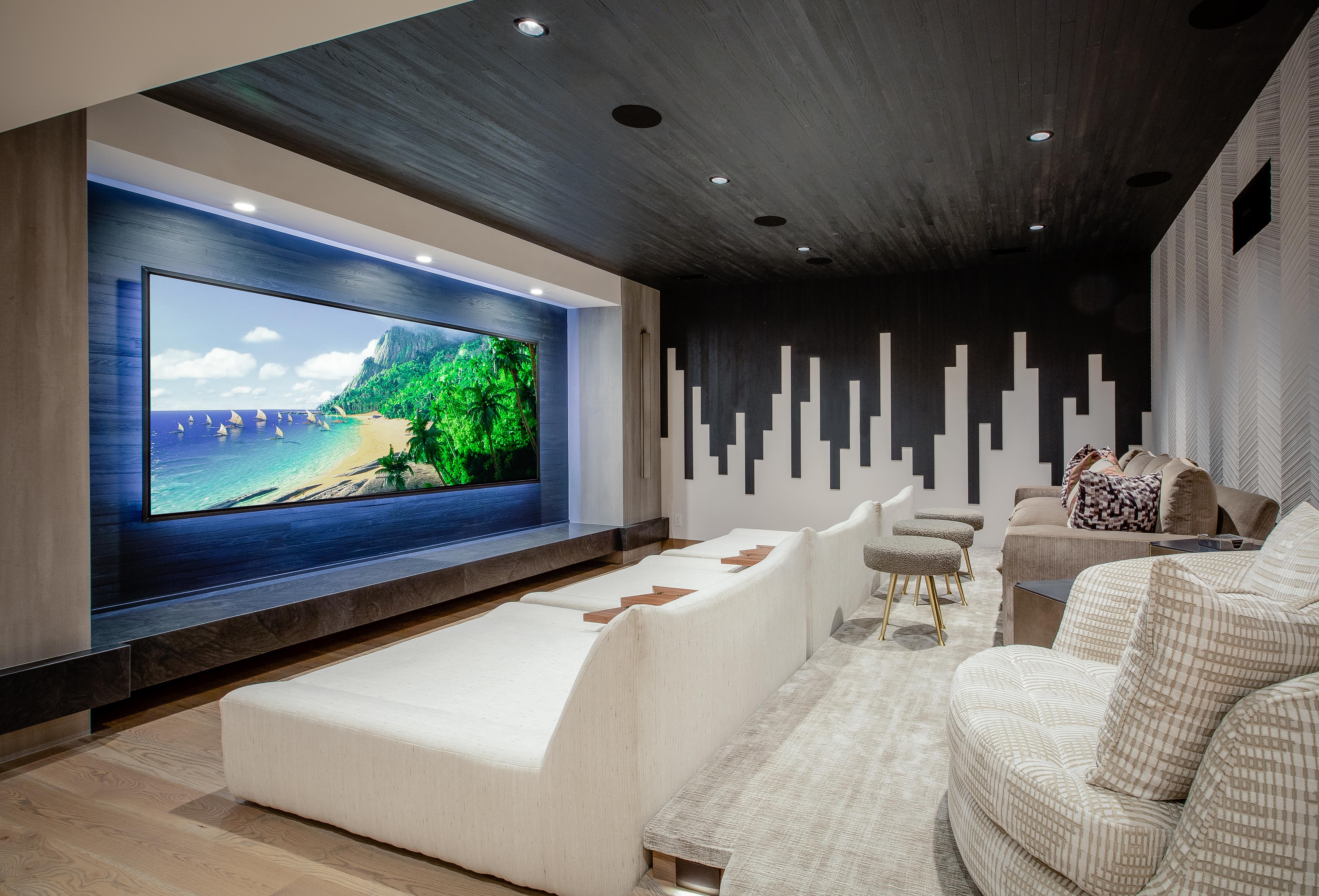 Precision Media Solutions Audio Video Smart Home / Home Controls Home Cinema Media Room Lighting Control Home Theater/Media Room