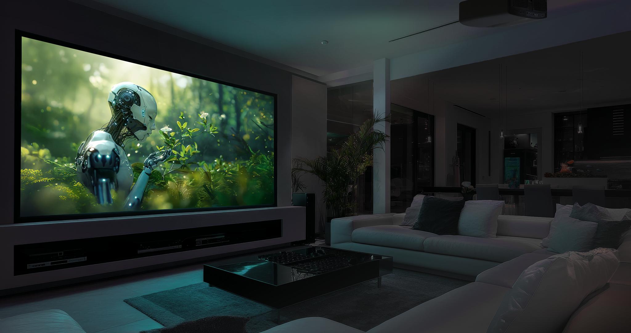 JVC 8K/Frame Adapt HDR Vivid/Auto Low Latency/150,000:1 Native Contrast /BLU-Escent Laser/3,300lm/Native 4K D-ILA