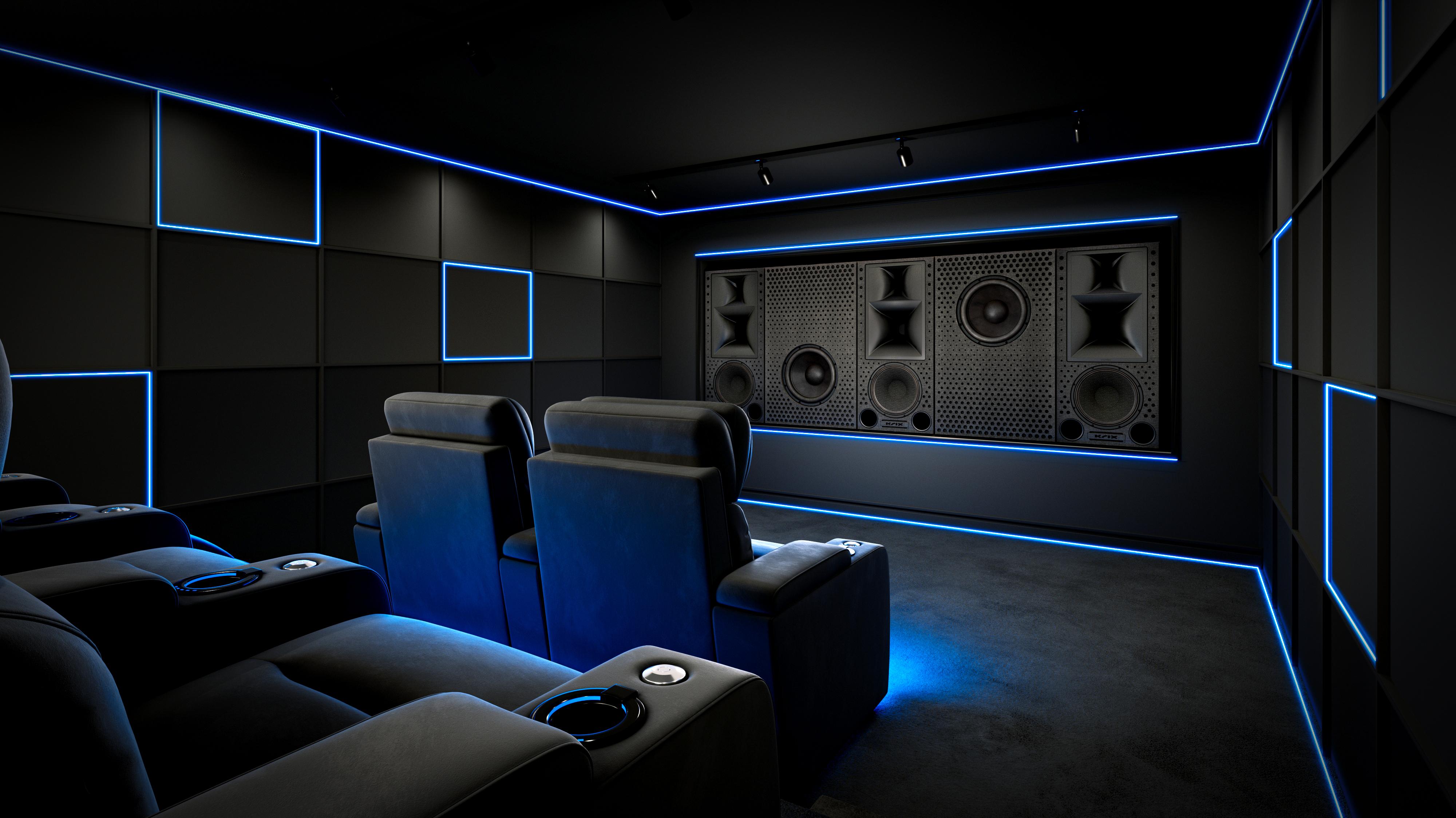 Krix Krix Modular MX Behind the Screen Speaker Systems provide supreme definition and accuracy for movies and music