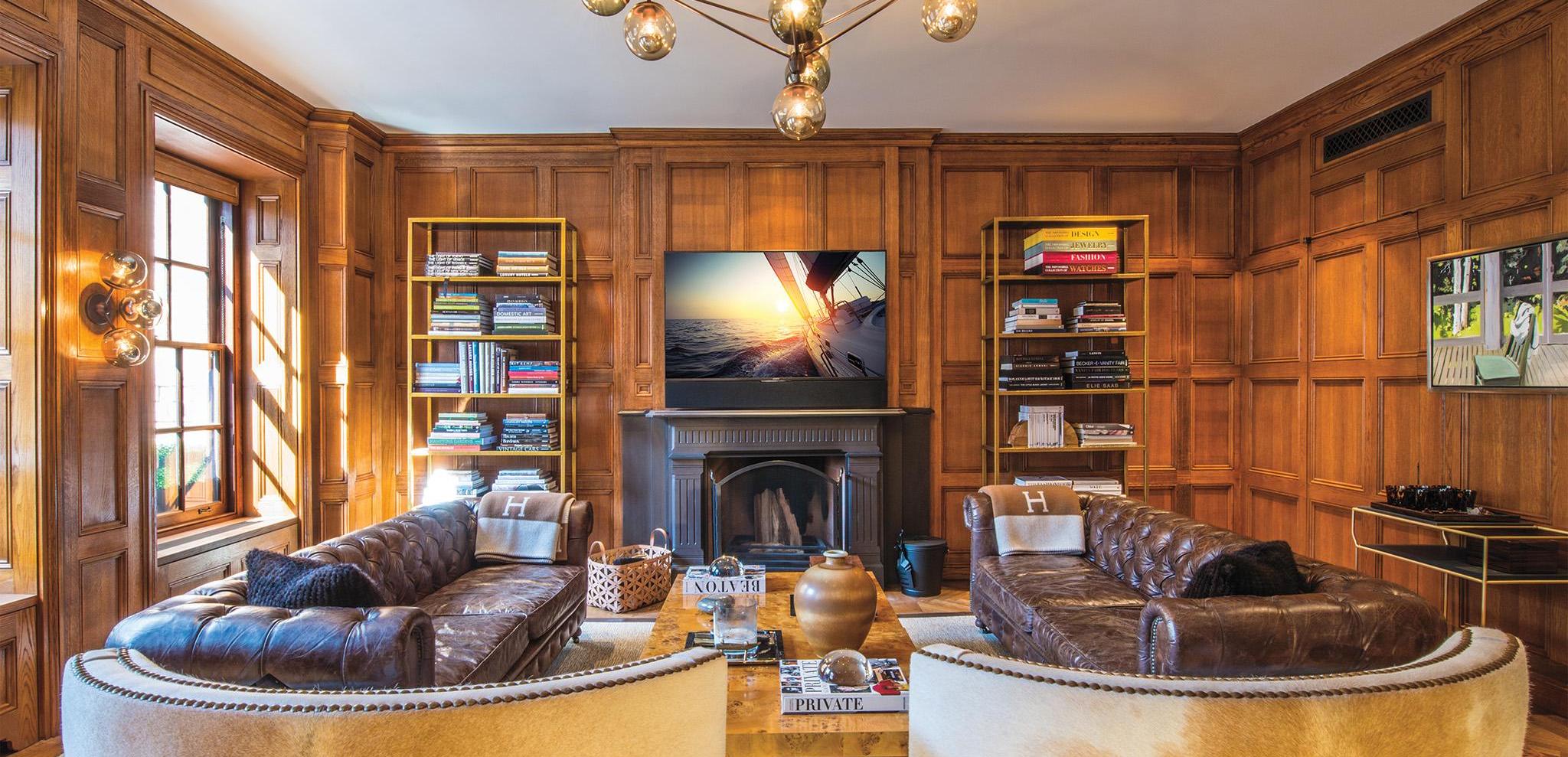 Osbee Industries, Inc. Climate control sensors — painted in faux bois to match the wood paneling