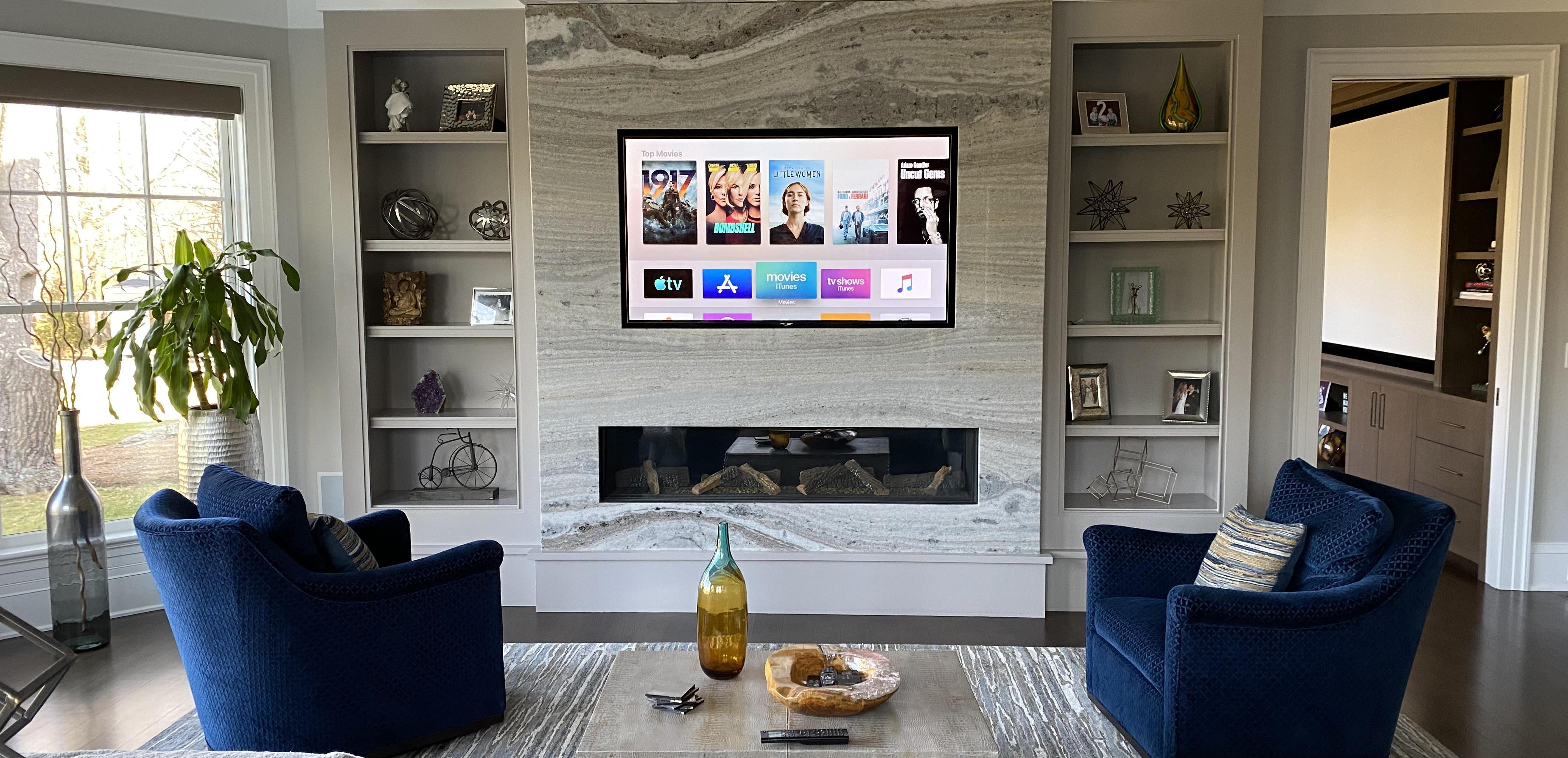 Running Solutions Audio Video Living Room Smart Home / Home Controls Shades