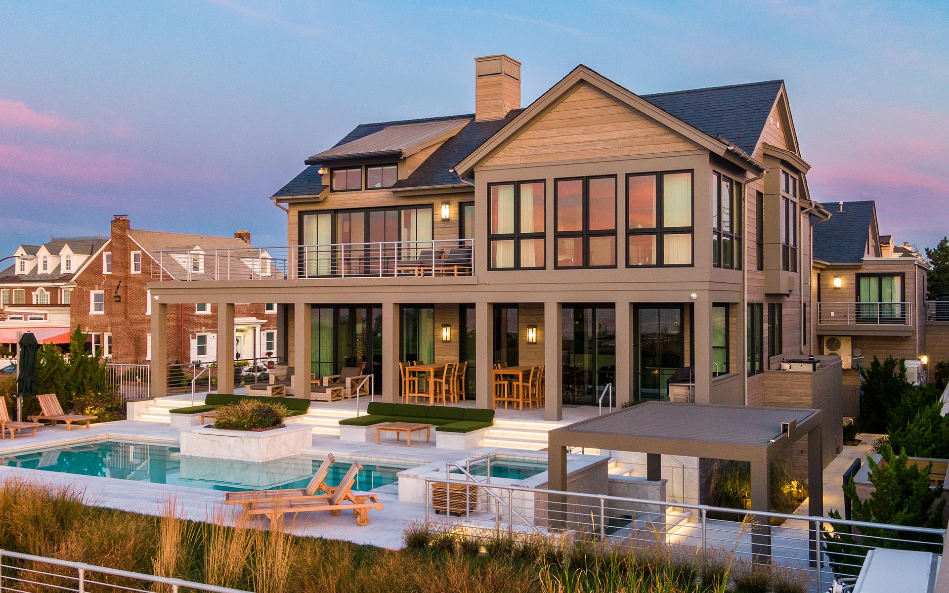 SHORE Smart Home A refined coastal retreat where luxury design, outdoor living, and smart home integration meet.