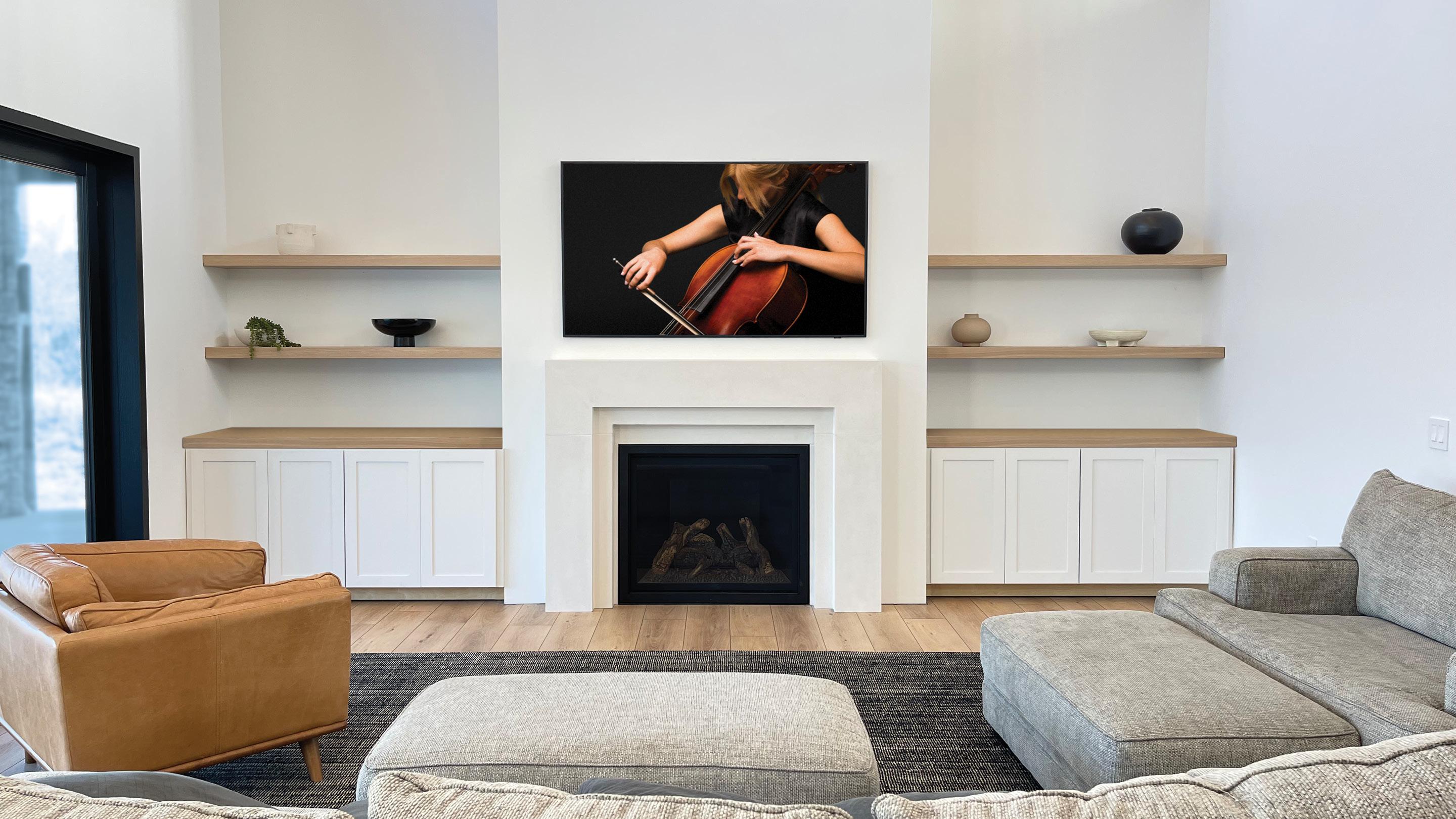Stealth Acoustics Stealth Acoustics invisible in-wall/ceiling speakers don’t interfere with architectural and lighting design.