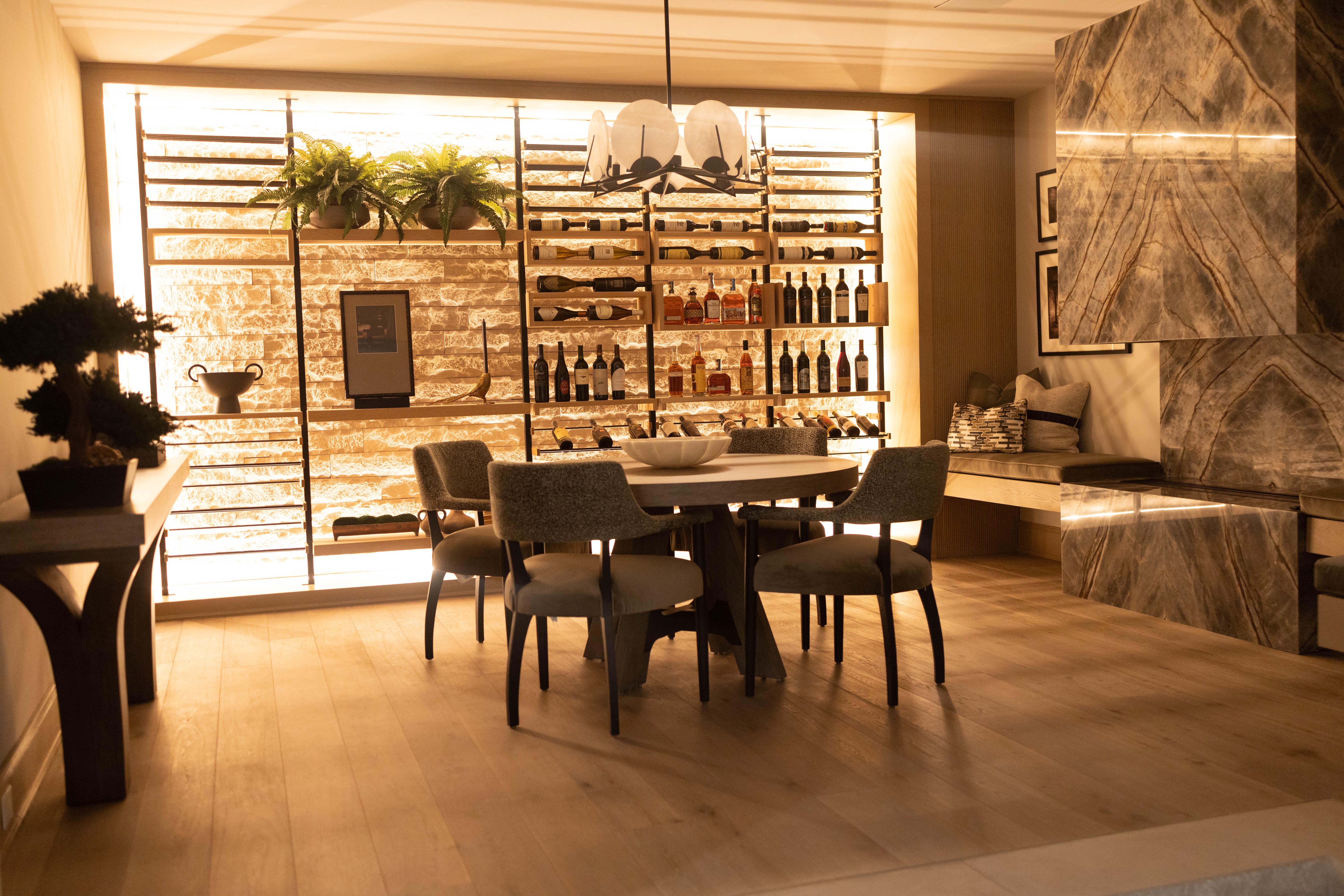 Barney Miller's, Inc. Lighting Fixtures Wine Cellar